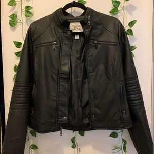 Maralyn & Me Leather Motorcycle Jacket
